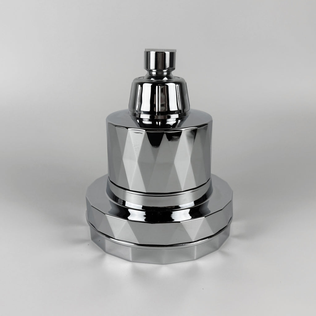 MAYÉ 8-Stage Shower Filter in Chrome — front view
