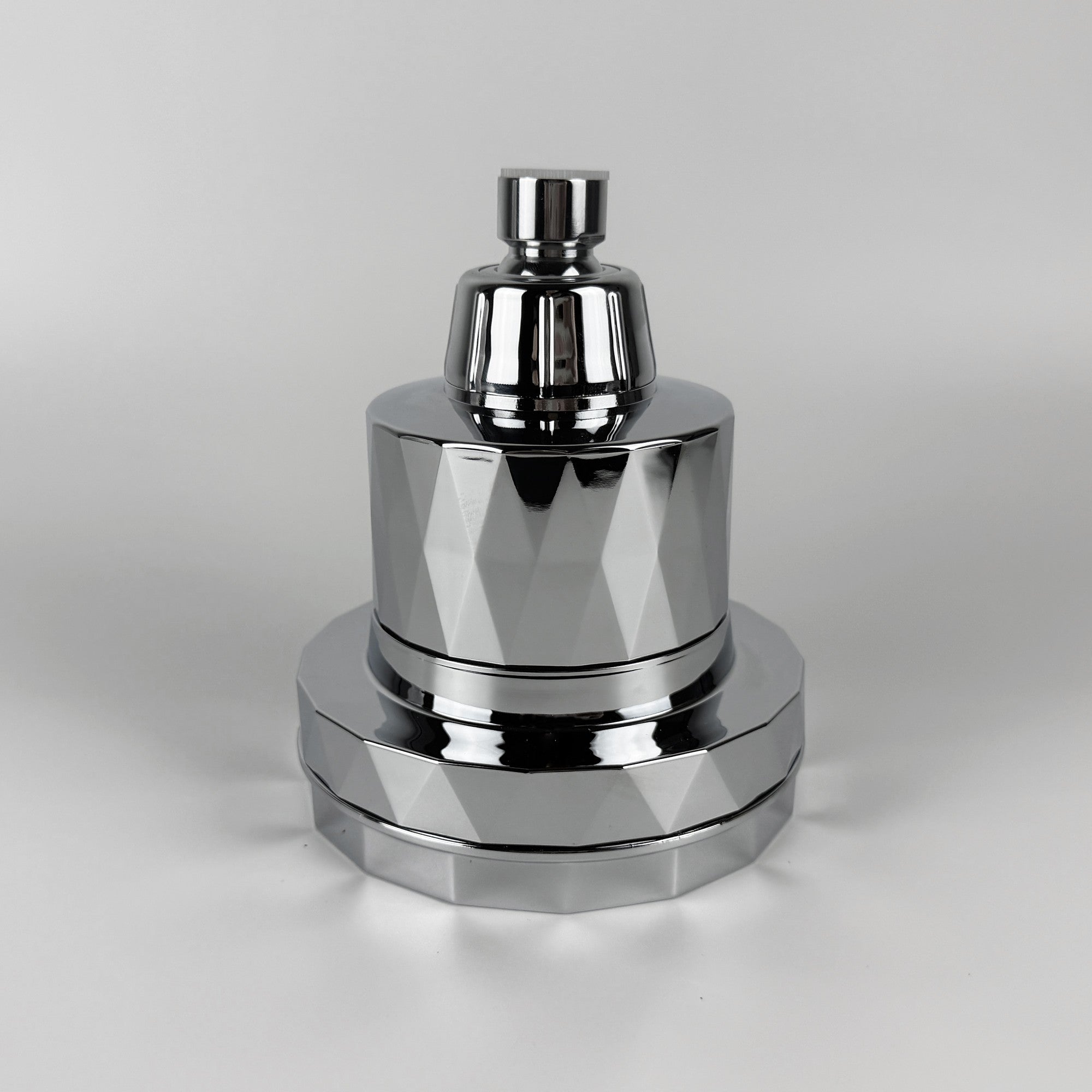MAYÉ 8-Stage Shower Filter in Chrome — front view